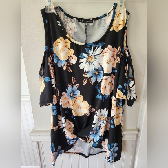 Acting pro floral shirt size 2x - Picture 1 of 4